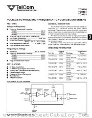 TC9401 datasheet pdf TelCom Semiconductor
