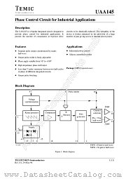 UAA145 datasheet pdf TEMIC
