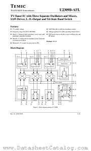 U2309B-AFL datasheet pdf TEMIC
