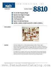 TGA8810-SCC datasheet pdf TriQuint Semiconductor