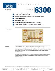 TGA8300-SCC datasheet pdf TriQuint Semiconductor