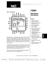 TQ2061 datasheet pdf TriQuint Semiconductor