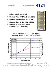 TGF4124-EPU datasheet pdf TriQuint Semiconductor