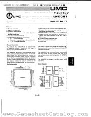 UM82C852 datasheet pdf UMC