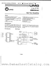 UM82C8167 datasheet pdf UMC