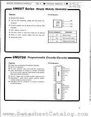 UM66T-SERIES datasheet pdf UMC