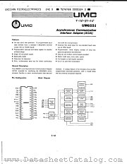 UM6551 datasheet pdf UMC