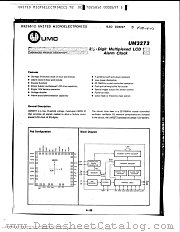 UM3273 datasheet pdf UMC