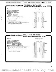 UM23C2001 datasheet pdf UMC