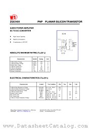 2SA1491 datasheet pdf Wing Shing Computer Components
