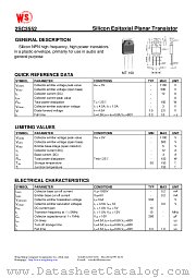 2SC3552 datasheet pdf Wing Shing Computer Components