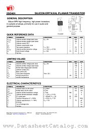 2SD401 datasheet pdf Wing Shing Computer Components