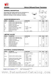 2SD850 datasheet pdf Wing Shing Computer Components
