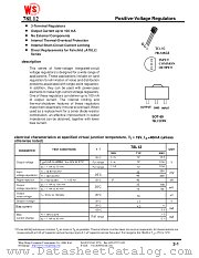 78L12 datasheet pdf Wing Shing Computer Components