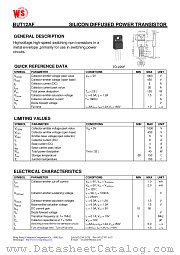 BUT12AF datasheet pdf Wing Shing Computer Components