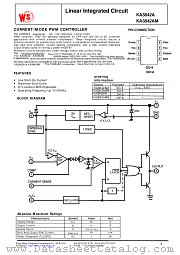 KA3842AM datasheet pdf Wing Shing Computer Components