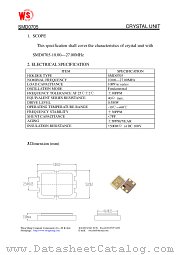 SMD0705 datasheet pdf Wing Shing Computer Components