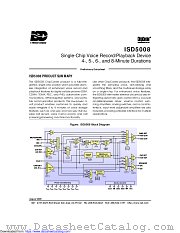 ISD5008-SERIES datasheet pdf Winbond Electronics