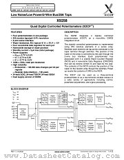 X9258 datasheet pdf Xicor