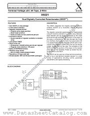 X9221 datasheet pdf Xicor
