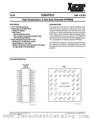X28HT512 datasheet pdf Xicor