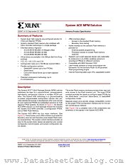 XCCACEM32-SERIES datasheet pdf Xilinx