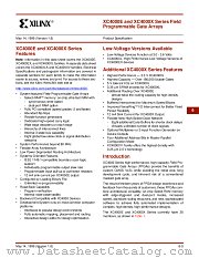 XC4000E-SERIES datasheet pdf Xilinx