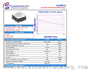 V630ME10 datasheet pdf Z communications