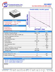 V621ME07 datasheet pdf Z communications