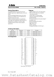 ADS6616A4A datasheet pdf A-DATA