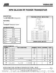 VHB40-28S datasheet pdf Advanced Semiconductor