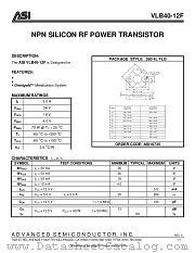 VLB40-12F datasheet pdf Advanced Semiconductor