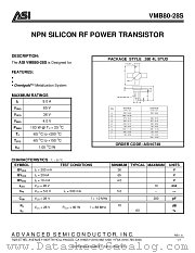 VMB80-28S datasheet pdf Advanced Semiconductor
