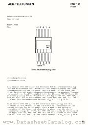 FNY101 datasheet pdf AEG-TELEFUNKEN