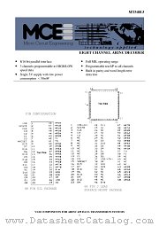 MT34013 datasheet pdf Aeroflex Circuit Technology