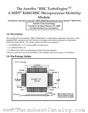 R4430PCP10MCM datasheet pdf Aeroflex Circuit Technology