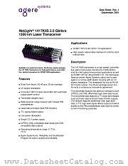 1417K6S datasheet pdf Agere Systems