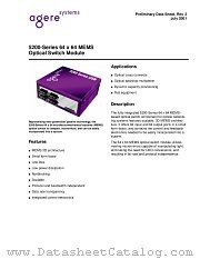 5200 datasheet pdf Agere Systems