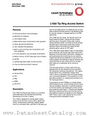 ATTL7582AC datasheet pdf Agere Systems