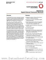 DNC5X3125 datasheet pdf Agere Systems