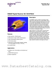 R2860F023 datasheet pdf Agere Systems