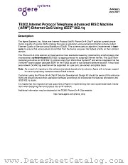 T8302 datasheet pdf Agere Systems