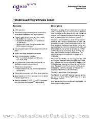 T8538B datasheet pdf Agere Systems