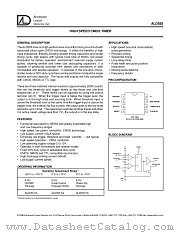 ALD555PA datasheet pdf Advanced Linear Devices
