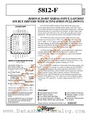 UCN5812AF datasheet pdf Allegro MicroSystems