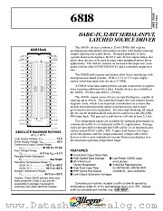 A6818EA datasheet pdf Allegro MicroSystems