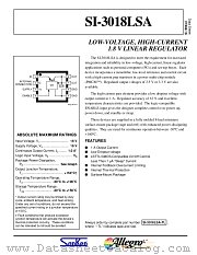 SI3018 datasheet pdf Allegro MicroSystems