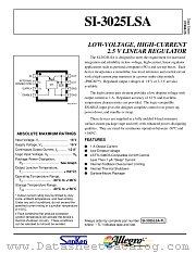 SI-3025LSA datasheet pdf Allegro MicroSystems