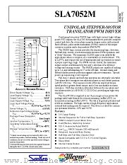 SLA7052MLF872 datasheet pdf Allegro MicroSystems