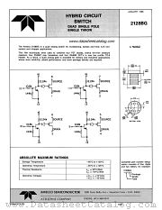 2128BG datasheet pdf Amelco Semiconductor